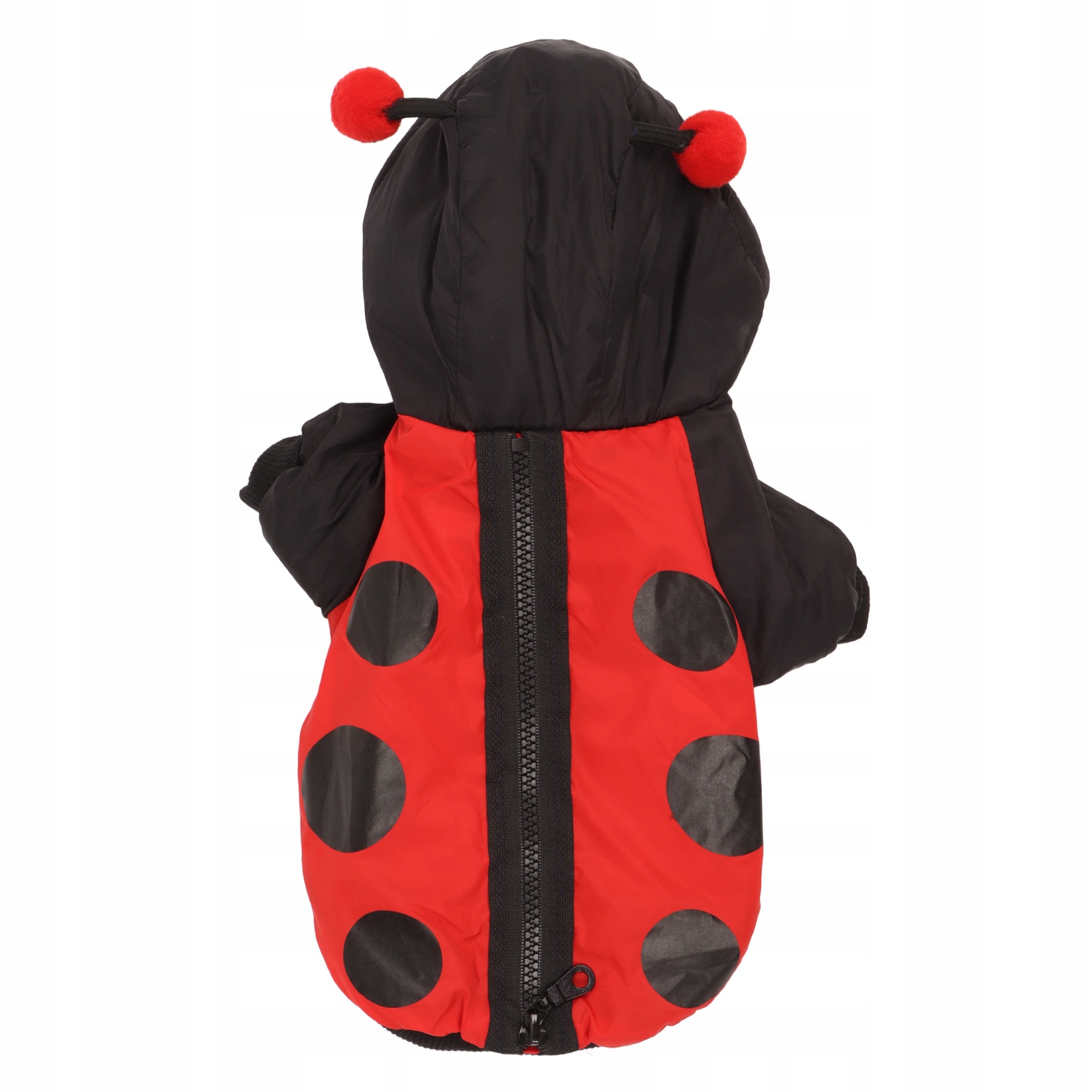 Teplá bunda pre psov v štýle halloweenskej lienky pre malých psíkov